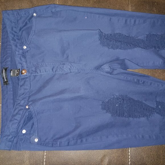 WOMEN'S PLUS ASHLEY STEWART JEANS SIZE 18 - Picture 3 of 5